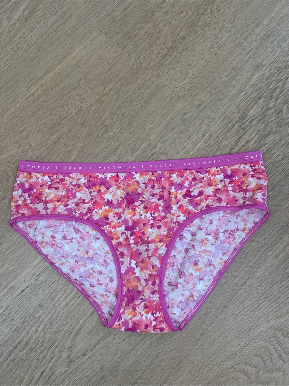 Victoria's Secret Floral Hiphugger Panty L